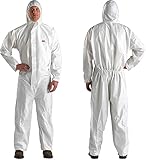 3M 4510XL Schutzanzug, Typ 5/6, Größe XL, Weiss