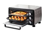 Mini Backofen 20 Liter | Pizza-Ofen | Minibackofen | 3in1 Backofen mit Umluft |...