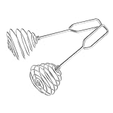 PAMINGONO Edelstahl Eierquirler Schlagbesen Mit Quadratischem Griff Ideal Zum Mixen Und...