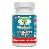 Echinacea Kapseln - hochdosiert - 300 mg Echinacea-Wurzelextrakt (10:1) - Qualität aus...