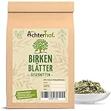 Birkenblätter 250g | Birkenblätter getrocknet und geschnitten | ideal zur Zubereitung...