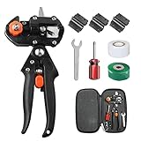 Obstbäume Pfropfschere, 2-in-1 Veredelungsschere Garden Tools, Gartenschere...