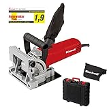 Einhell Flachdübelfräse TC-BJ 900 (860 W, 14 mm, Winkel- und Höheneinstellung,...