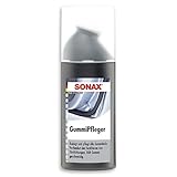 SONAX GummiPfleger mit Schwammapplikator (100 ml) reinigt, pflegt & hält alle Gummiteile...