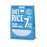 DIET-FOOD Bio Shirataki Konjak Sofort Reis Wenig Kohlenhydrate Wenig Kalorien Vegane...