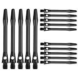 Colrid 15 Stück Metall Dart Schäfte, 48 mm Dart Schaft Aluminium, Dartschäfte,...