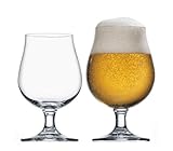 Stölzle Lausitz Biertulpe der Serie Berlin 390 ml I 6er Set I formschöne Biergläser...