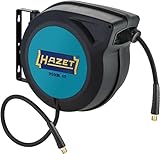 HAZET Schlauch-Aufroller 9040N-10 I Schlauchlänge: 15 m, Schlauchinnendurchmesser: 10 mm,...