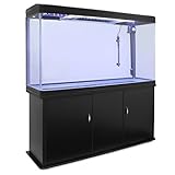 MonsterShop 300 Liter Heimaquarium Aquarium mit Unterschrank Aquariumkobination 143.5cm H...