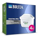 BRITA Wasserfilter-Kartusche MAXTRA PRO Extra Kalkschutz - 4er Pack - Original BRITA...