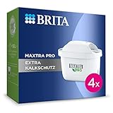 BRITA Wasserfilter-Kartusche MAXTRA PRO Extra Kalkschutz - 4er Pack - Original BRITA...