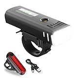 Tatopa Fahrradlicht Led Set | USB Wiederaufladbare Fahrradbeleuchtung Wasserdicht...