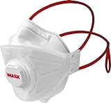 iMask 10x FFP3 Maske mit Ventil, Einweg Atemschutzmaske | Maximaler Schutz | 100% dicht |...
