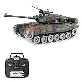 Novaray RC Panzer mit Schussfunktion 1/18 2.4G RC Russischer T90 Infrarot-Fernsteuerung...