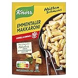 Knorr Hüttenschmaus Fertiggericht Emmentaler Makkaroni leckeres Nudelgericht fertig in 10...