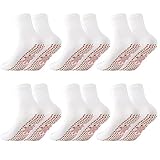 ihreesy Beheizbare Socken, 6 Paar Thermosocken Schneesocken Wintersocken Fußwärmer...