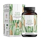 NATURTREU® Flohsamenschalen Kapseln hochdosiert - 2000mg Flohsamenschalen Pulver je...