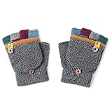 Aiyomimo Herbst und Winter Baby Warme Handschuhe Kind Gestrickte Fäustlinge,3-6 Jahre alt...