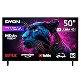 DYON Movie Smart 50 VX - 50 Zoll (126 cm) Fernseher (4K Ultra-HD Smart TV, Triple Tuner...