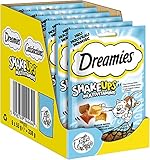 DREAMIES SHAKE UPS Multivitamins Geflügel Picknick, Katzenleckerlis im Portionsbeutel -...