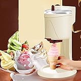 LLYLA Softeismaschine, 1L Home DIY Kitchen Automatic Mini Fruit Softeismaschine für...