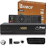 hd-line Bamof BE-2607 Digital Satelliten Sat Receiver - (HDTV, DVB-S/S2, HDMI, SCART, 2X...