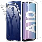 iLiebe Kompatibel mit Samsung Galaxy A10 Hülle+ Panzerglas Set, [1 Schutzhülle + 2...