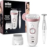 Braun Silk-épil 9 Beauty-Set, Epilierer Damen für Haarentfernung, Aufsätze für...