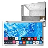 Soulaca 24-Zoll-Spiegelfernseher,Smart TV für Badezimmer, Digital/Analog-Tuner, Mirror...