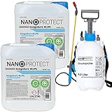 Nanoprotect Essigsäure | Inkl. Drucksprüher | Ideal als Reiniger und Entkalker | Für...