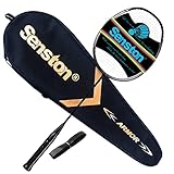 Senston N80 Ultra-Lict 100% Graphit Badmintonschläger Carbon Badminton schläger...