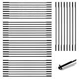 VooGenzek 40 Stücke Dekupiersägeblatt Set, 10/15/18/20/24 Dekupiersägeblatt mit Stift,...