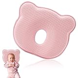 ATSGJLZN Babykissen, Kopfkissen Baby Babykissen Gegen Plattkopf Baby Kissen Kopfverformung...