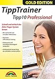 Tipp Trainer Professional 10 Finger System schnell gelernt für Windows 11, 10, 8.1, 7,...