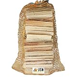 Anzündholz 6 Netze a 3 Kg Anmachholz Anfeuerholz Brennholz trocken sauber und ofenfertig