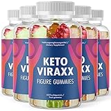 Ketoviraxx Figur Gummies - Fruchtgummies mit natürlichem Pflanzenaroma - Monatsvorrat mit...