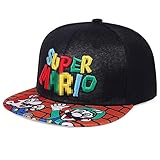 Baseball Cap Mario, Classic Baumwolle Stickerei Baseballkappen, Hut Cartoon,...