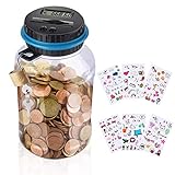 Aokyom Spardosen für Kinder,Piggy Bank Elektronische Spardose für Kinder 1.8L Spardose...
