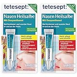 tetesept Nasen Heilsalbe – Nasenpflege Creme bei Erkältung - befeuchtet die Nase, heilt...