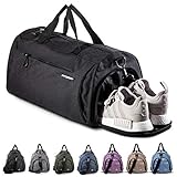 Fitgriff® Sporttasche & Reisetasche für Damen und Herren - mit Schuhfach & Nassfach -...