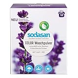 SODASAN Color Waschpulver, Lavendel, 1,01kg (2er Pack)