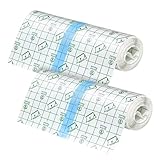 2 Stück Selbstklebender Verband Tattoo,Wasserdichte Pflaster Nach OP(15 cm x 2 m)