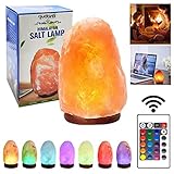 Himalaya Salt Range Pakistan-mit Fernbedienung Steinsalzlampe -Kristall-USB-Pakistan...