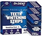 DrDent Premium Zahnweiß-Streifen - 20 Whitening-Sitzungen - Non-Sensitive Formel - 40...