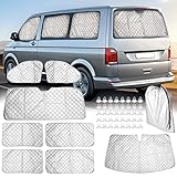 CICMOD Sonnenschutz Frontscheibe Innen für T5 T6 Sonnenschutz Transporter 8PCS...