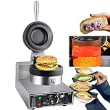 Eisburgermaschine, Waffeleisen Mit EiscremefüLlung Aus Edelstahl, 1300 W...