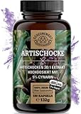 Artischockenextrakt - 2400mg Tagesdosis MIT 5% Cynarin - WICHTIG: 30:1 Extrakt (= 72.000mg...