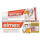 elmex Kinderzahnpasta 2-6 Jahre 50 ml – kindgerechte Zahnreinigung für hochwirksamen...