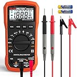 Digitales Multimeter mit automatischer Bereichswahl, AC/DC-Ampere-Ohm-Spannungstester,...