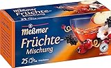 Meßmer Früchte-Mischung | 25 Teebeutel | Vegan | Glutenfrei | Laktosefrei